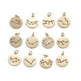 ASTRO LAYERS BOX, Jewelry with Initial necklace, Angel number, Double-sided Zodiac/Constellation pendant with chain