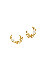 IRREGULAR PEARL EARRINGS