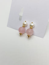 Rose-Quartz-Studs-Layers-of-Jewelry